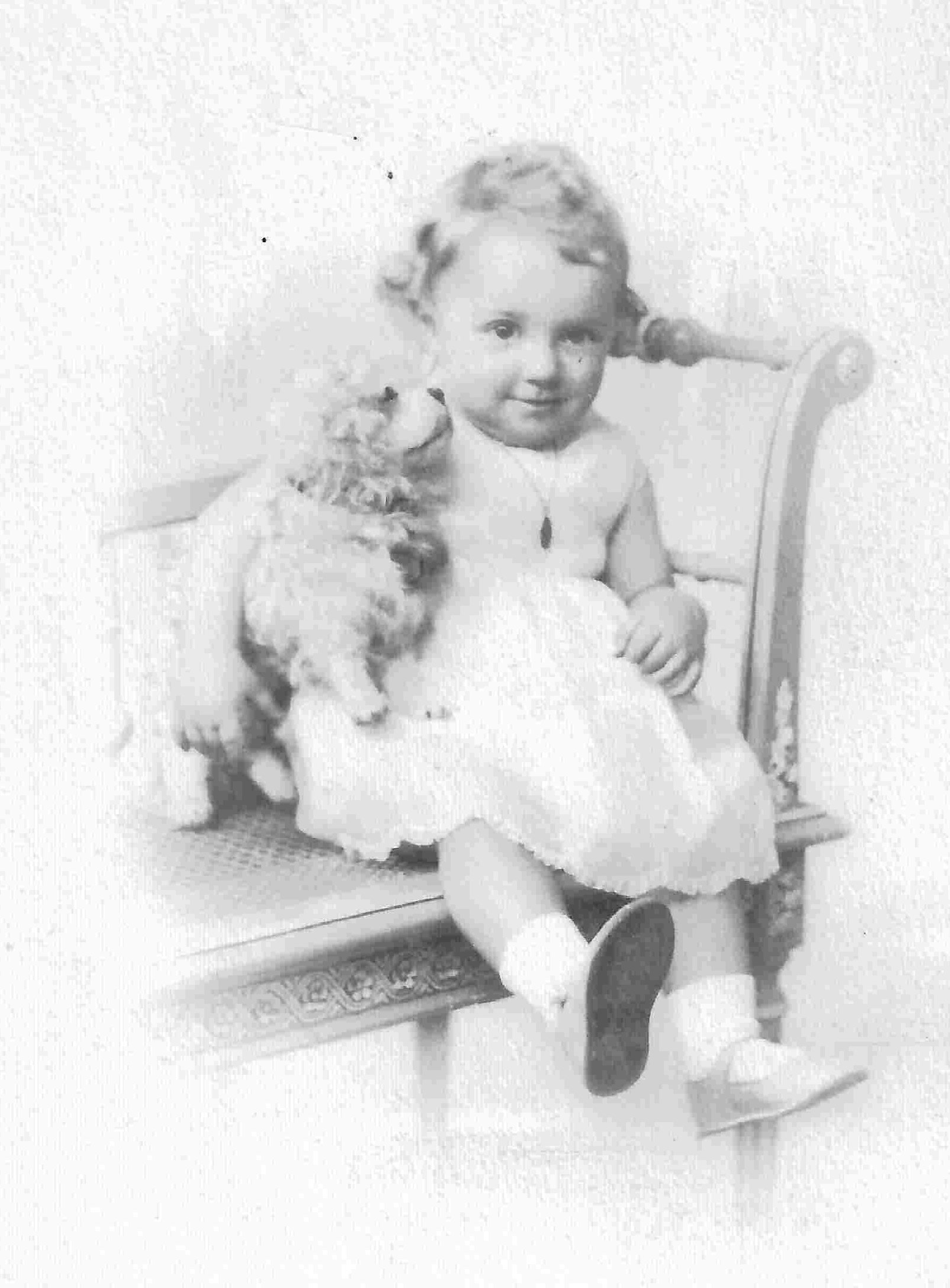 Malou et son chien
